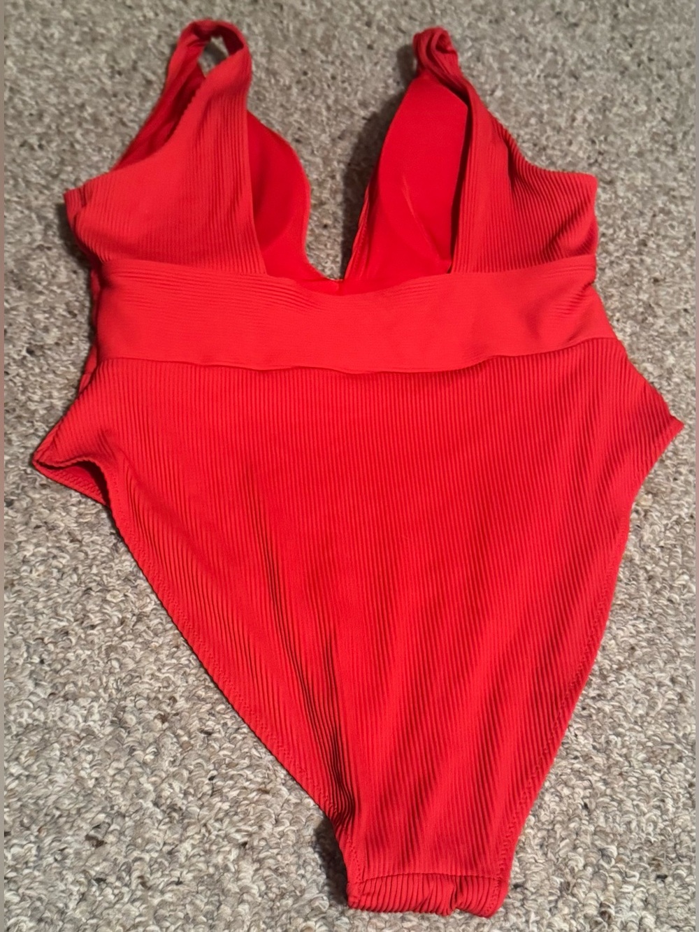 H&M Deep Plunge Low Back One Piece Swimsuit - Picture 2 of 3